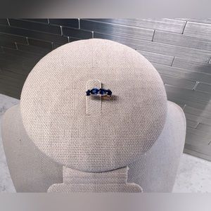 NWOT Blue Pave Ear Cuff